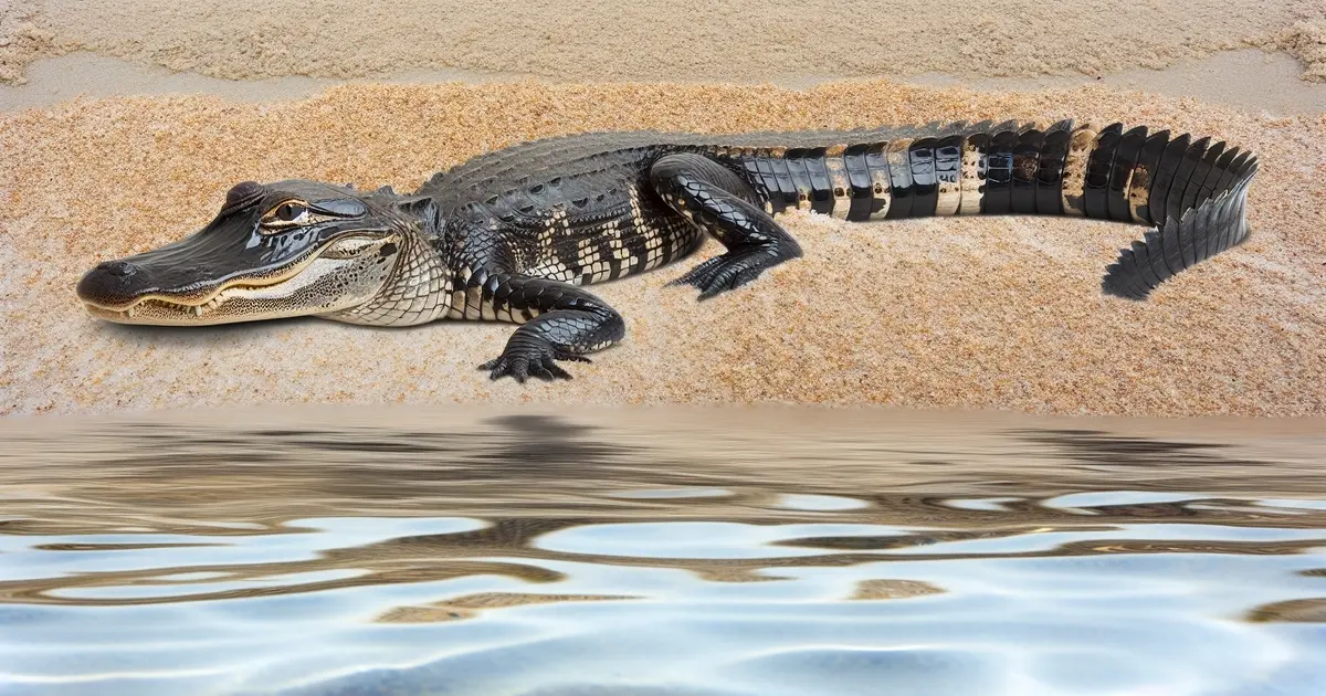 Alligators in Water