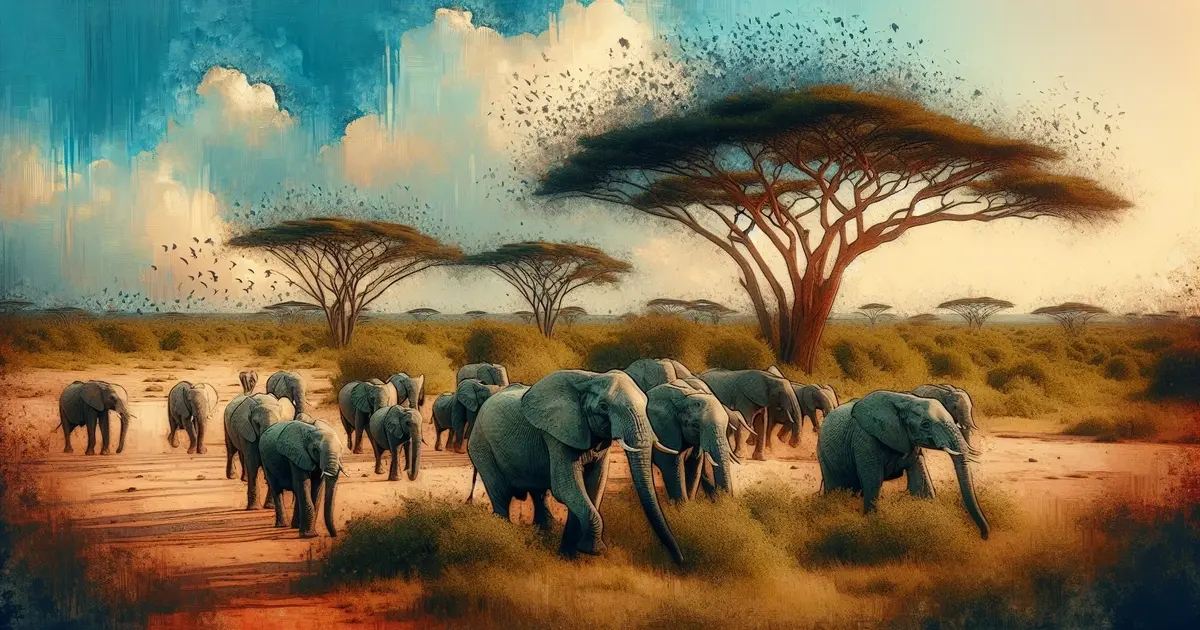 Transformation Messages Conveyed by Elephants