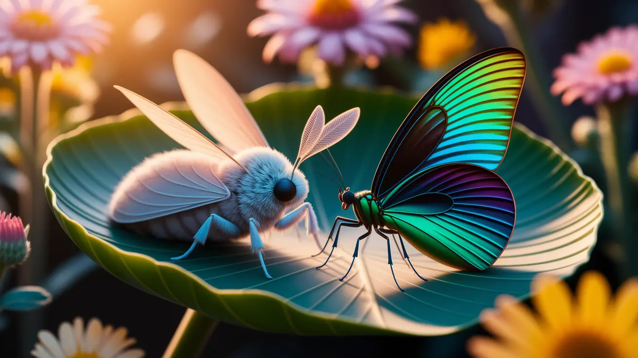 Moths vs butterflies