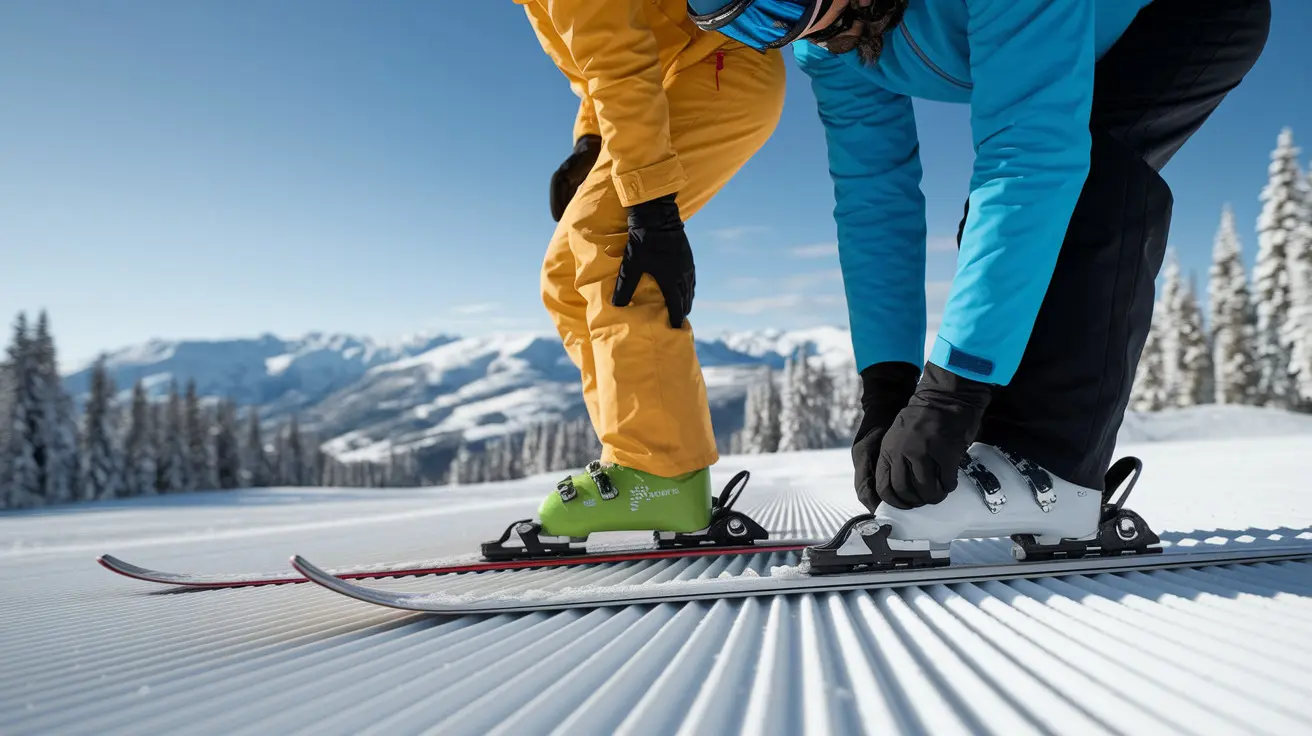 skiing